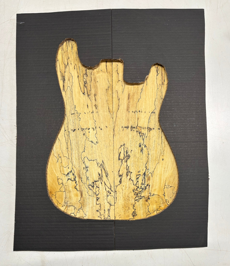 Pack of 5, Spalted Tamarind Guitar Drop Top