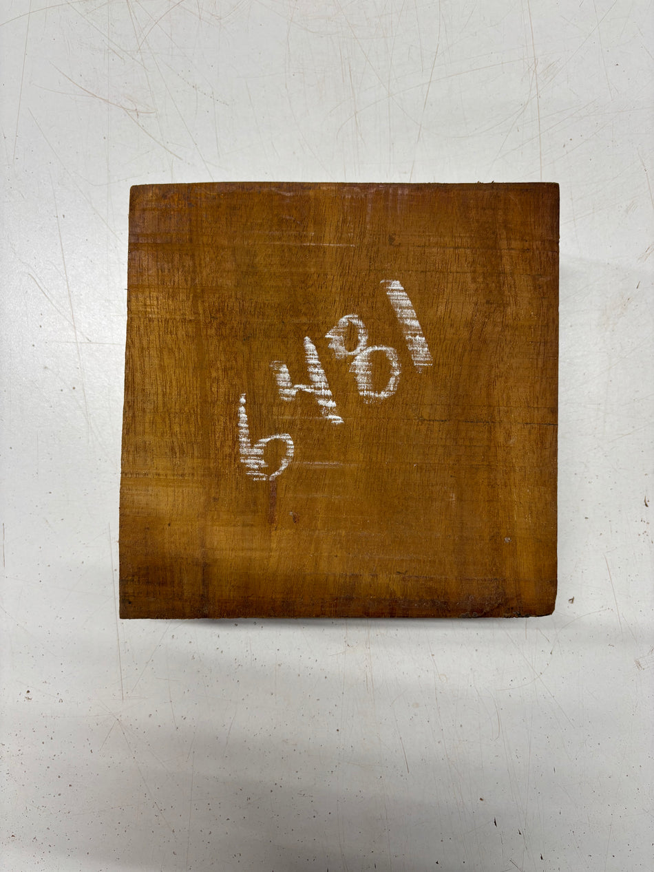 1 Piece, Indian Yellowheart Bowl Blank 8"x8"x3"#6481