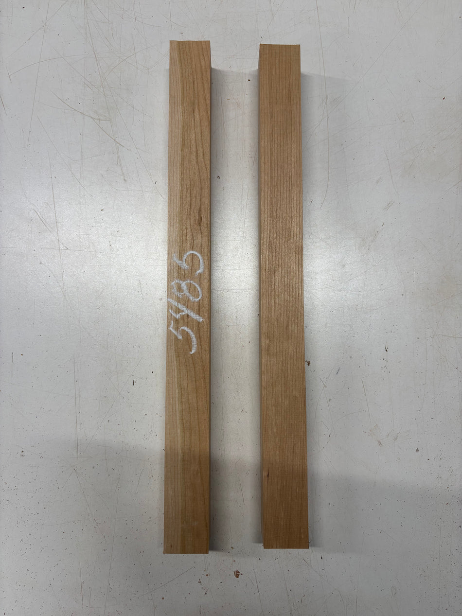 2 Pack, Bi Color Cherry Turning Wood Blanks 18" x 1-1/2" x 1-1/2" #5485
