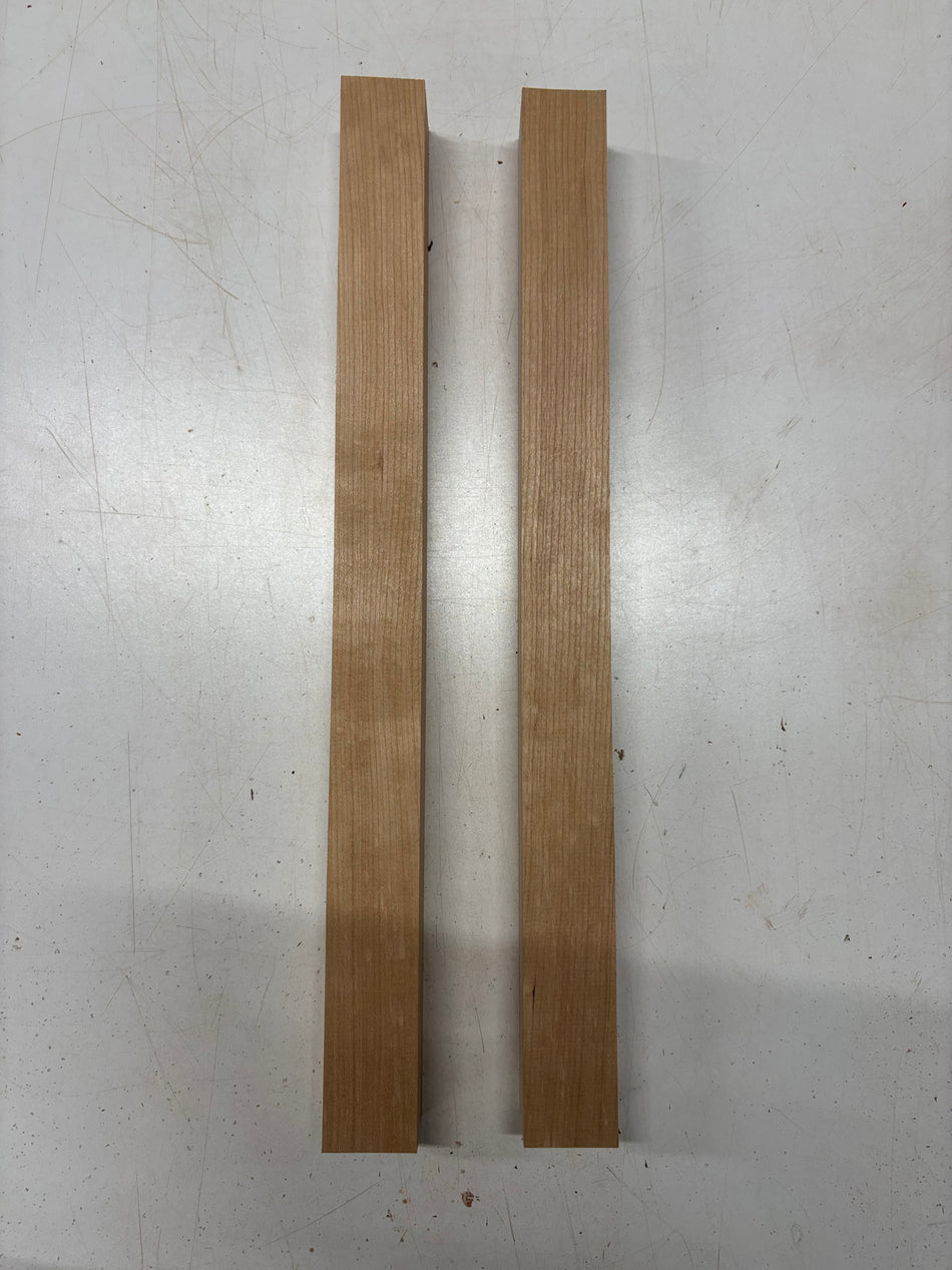 2 Pack, Bi Color Cherry Turning Wood Blanks 18" x 1-1/2" x 1-1/2" #5485