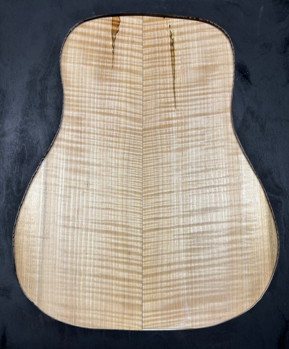Tapas colgantes para guitarra con diseño de libro de arce duro Flame #24