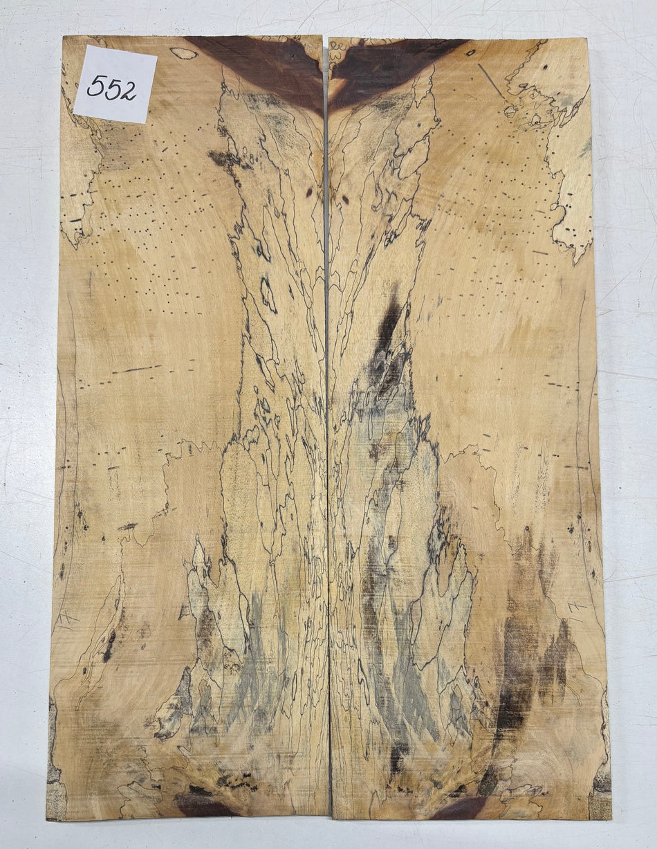 Spalted Tamarind Guitar Drop Top 22" x 7-3/8" x 3/8" #552