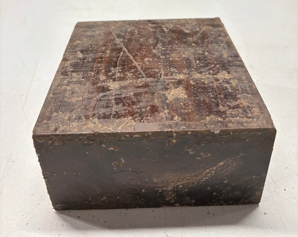 1 pieza, cuenco de granadillo en blanco de 6"x6"x3" #6482