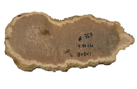 Brown Mallee Burl Cookies | 18" x 8" x 1" | 4.9 lbs | #763 - Exotic Wood Zone - Buy online Across USA 