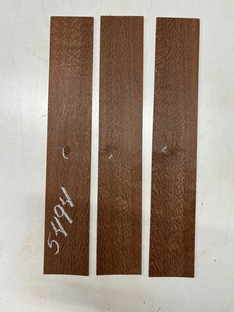 3 Pack, Leopardwood Thin Stock Lumber 18" x 3" x 1/8" #5494
