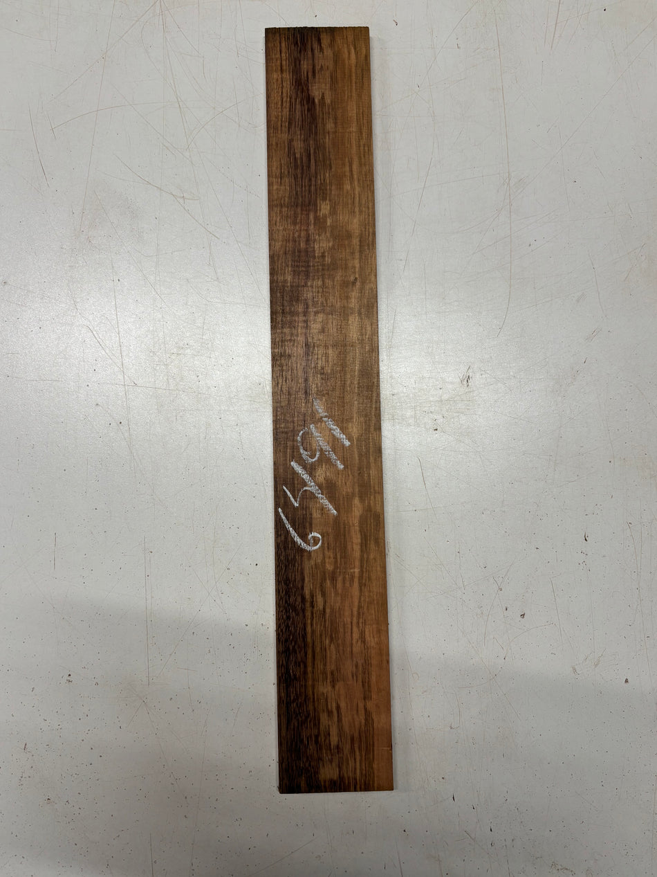 1 pieza, diapasón de koa hawaiano en blanco, 21" x 3" x 3/8", n.° 6491