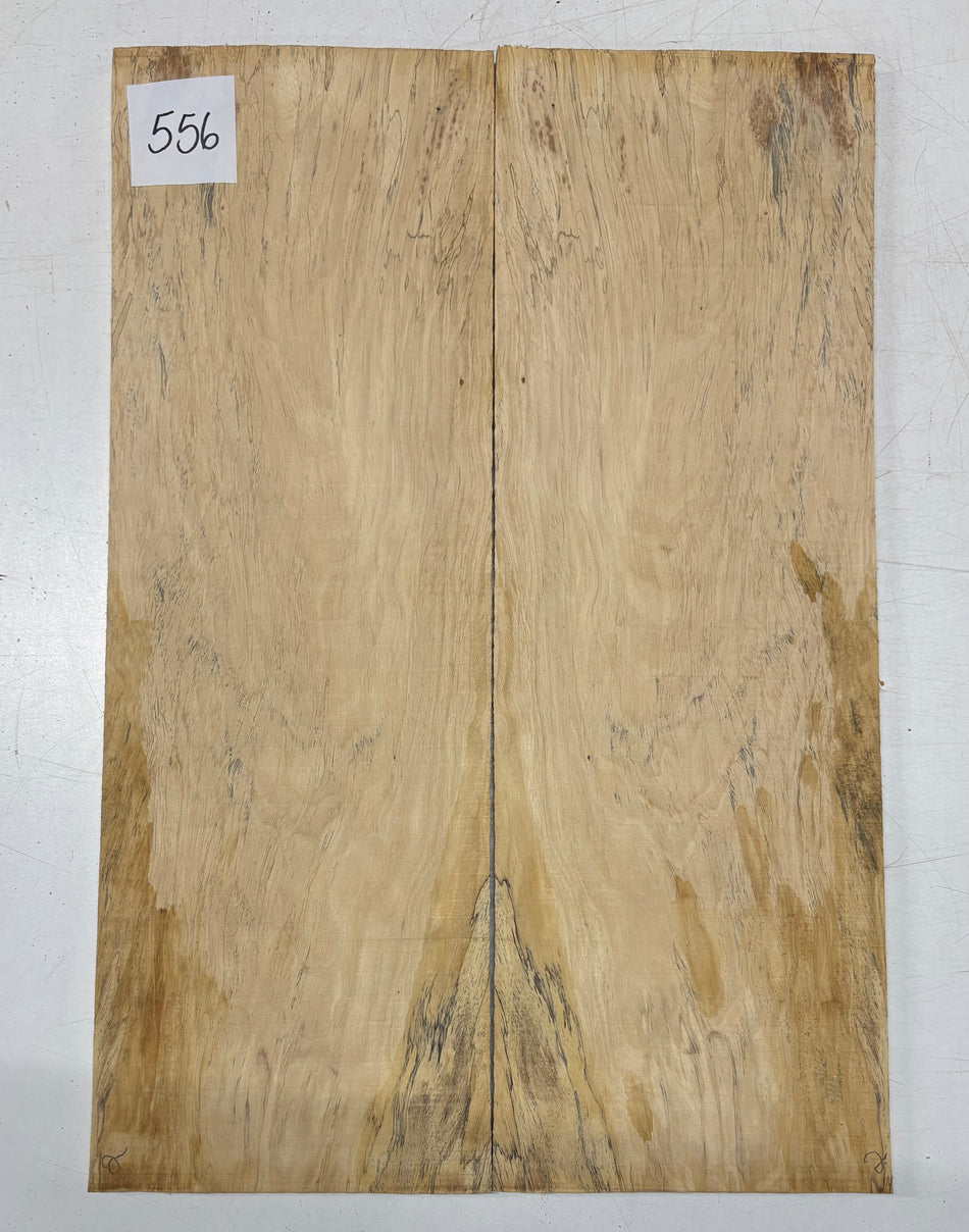Spalted Tamarind Guitar Drop Top 22" x 7-3/8" x 3/8" #556