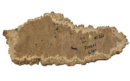 Brown Mallee Burl Cookies | 21" x 8" x 1" | 6 lbs | #767 - Exotic Wood Zone - Buy online Across USA 