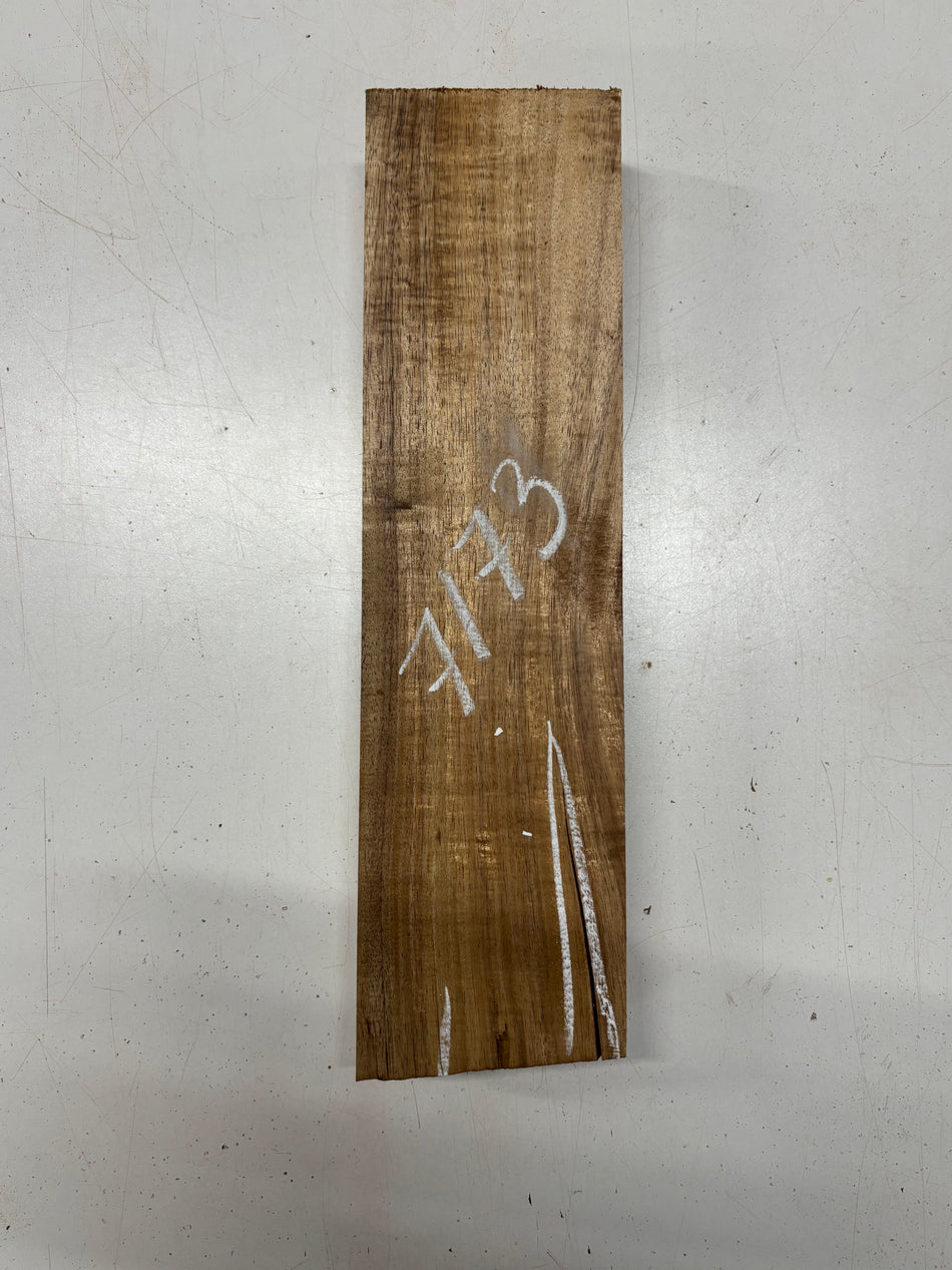 1 Piece, Hawaiian Koa Lumber Board Blank 15"x4"x2"#7173