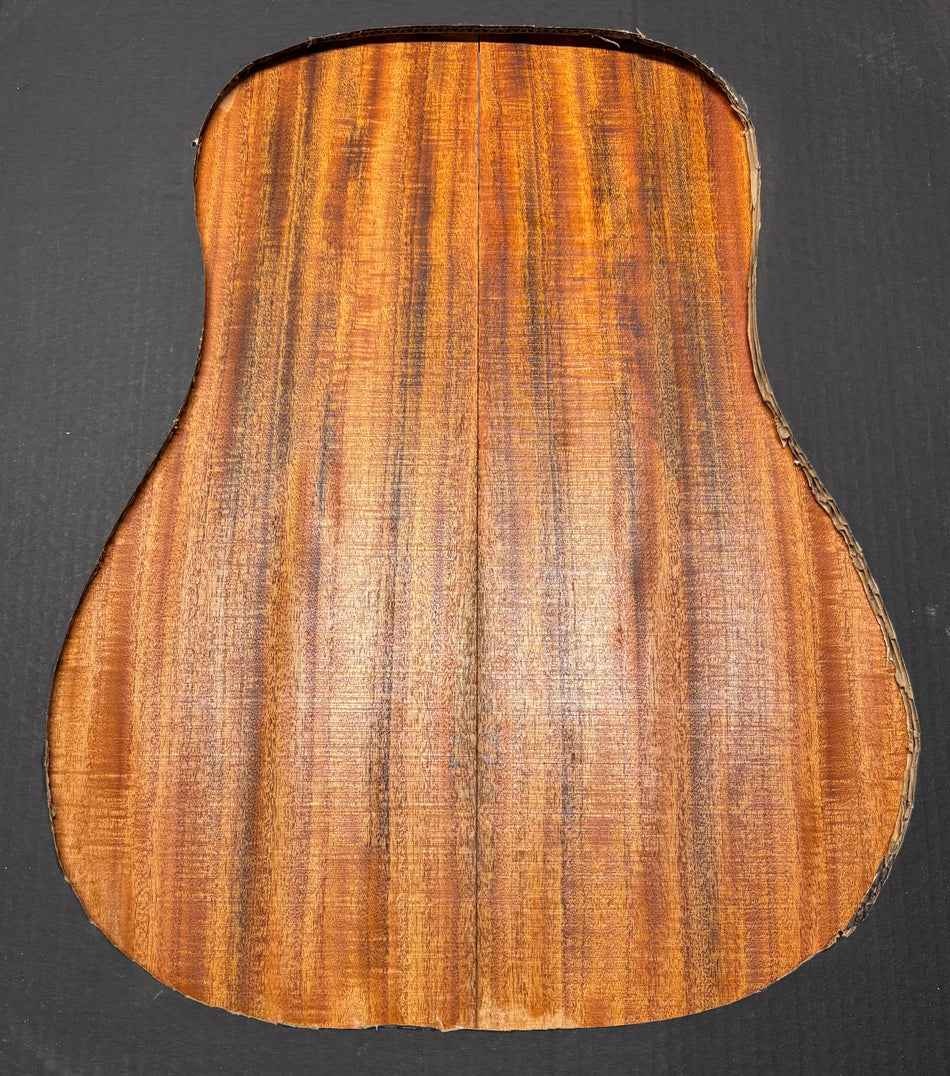 Flame Mahogany Classical Guitar Back & Side Set #2004