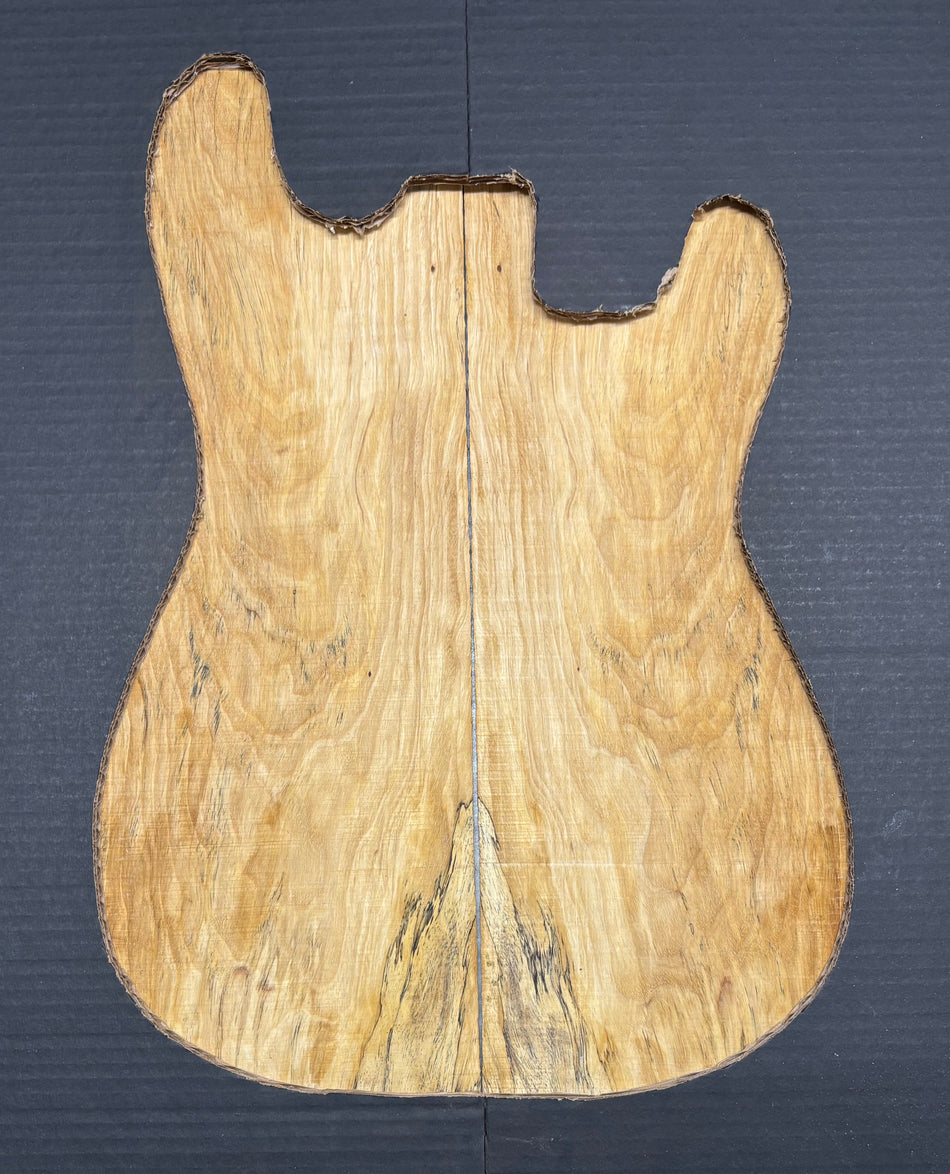 Spalted Tamarind Guitar Drop Top 22" x 7-3/8" x 3/8" #556