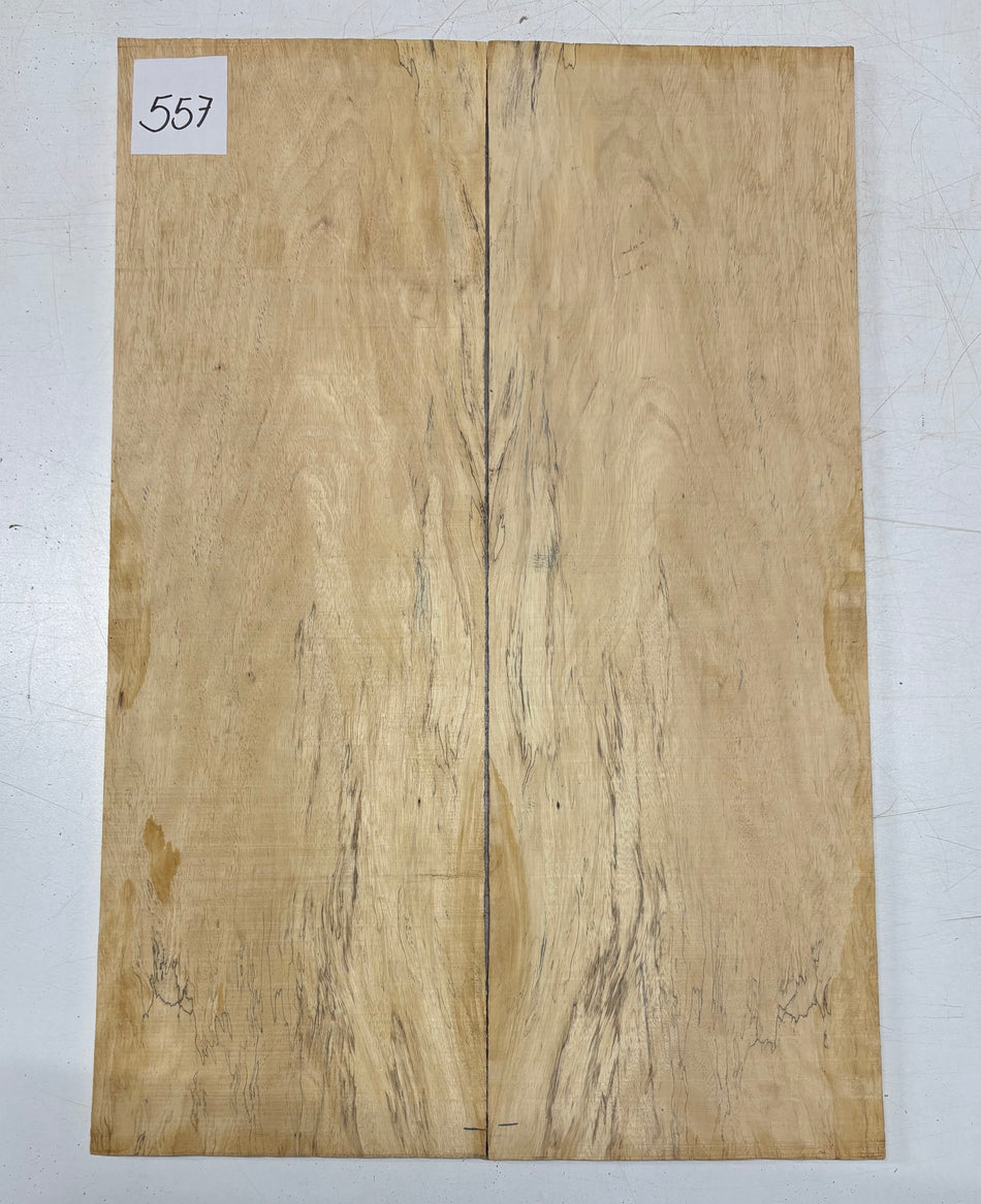 Spalted Tamarind Guitar Drop Top 22" x 7-3/8" x 3/8" #557