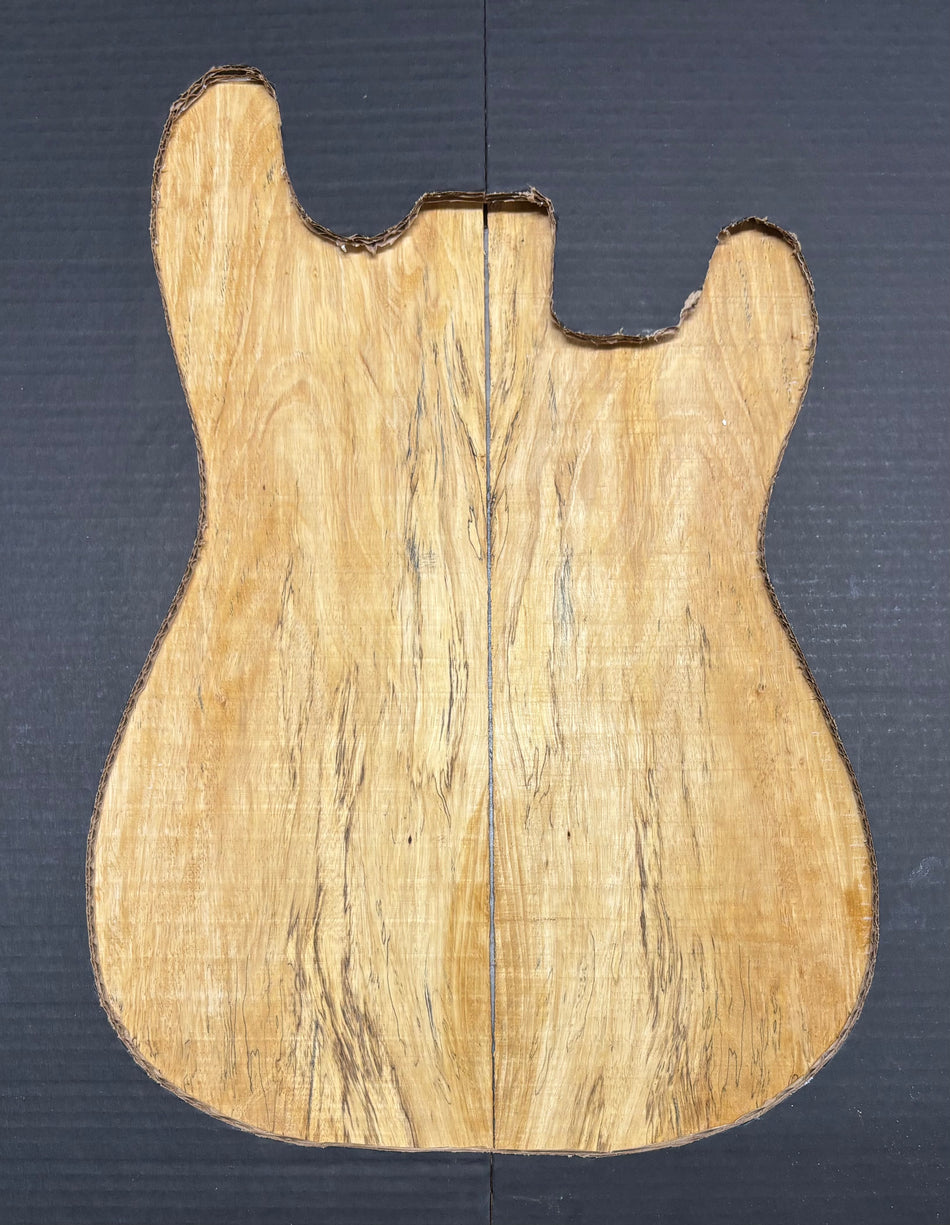 Spalted Tamarind Guitar Drop Top 22" x 7-3/8" x 3/8" #557