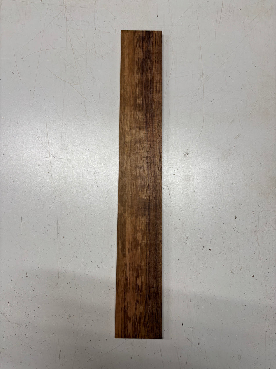1 Piece, Hawaiian Koa Fingerboard Blank  21"x3"x3/8" #6503