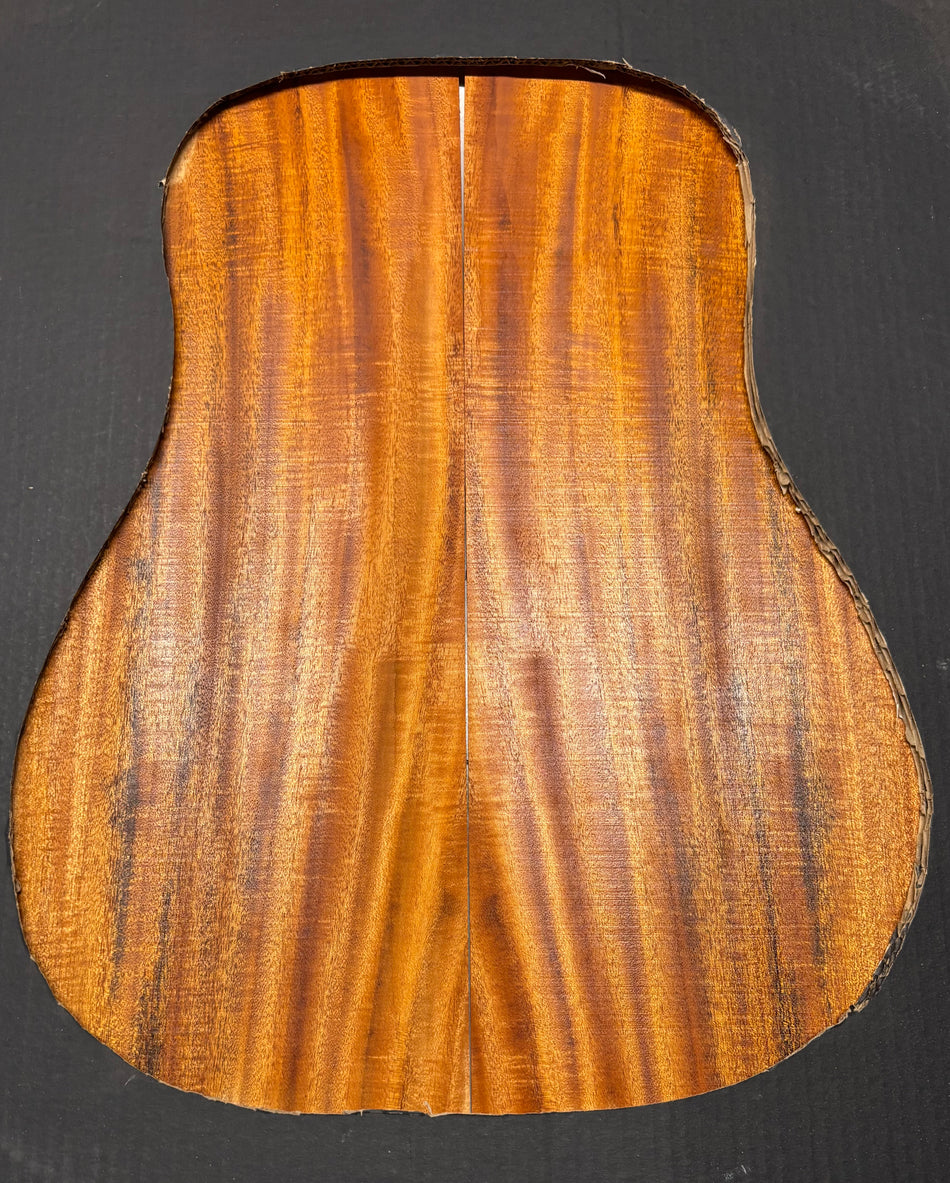 Flame Mahogany Classical Guitar Back & Side Set #2010