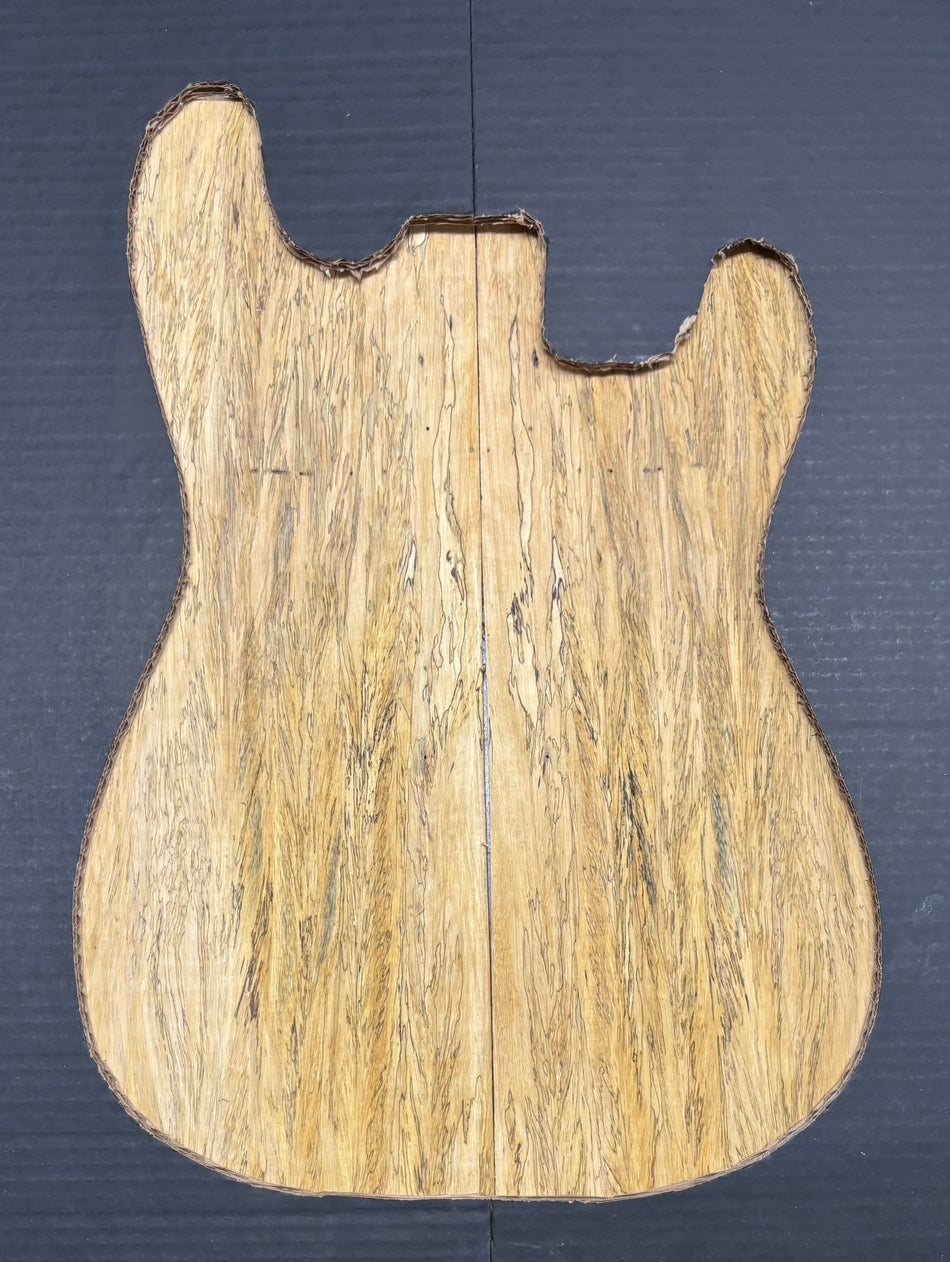 Spalted Tamarind Guitar Drop Top 22" x 7-3/8" x 3/8" #562