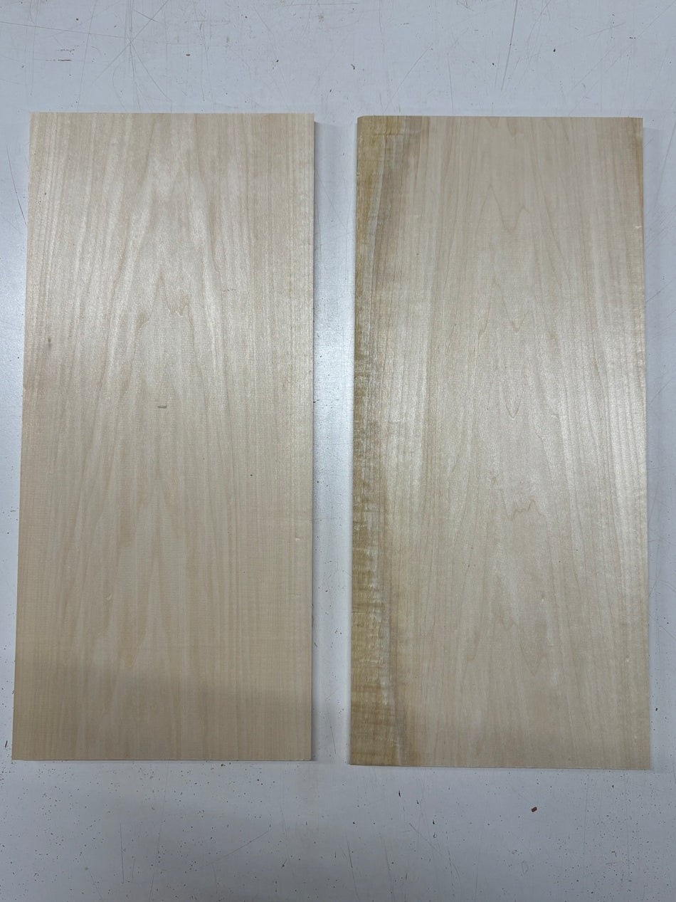2 Pack, Basswood Thin Stock Lumber 19"x8-1/2"x1/2"#7187