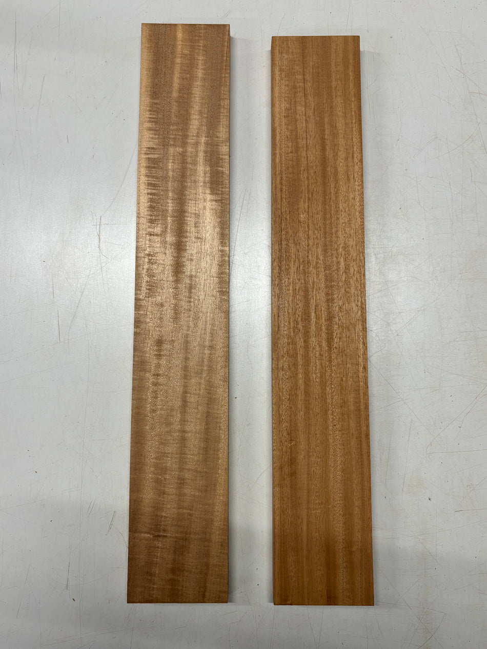 2 Pack, Honduran Mahogany, Thin Stock Lumber  25" x 4" x 3/4" ,   24" x 4" x 7/8"#3613