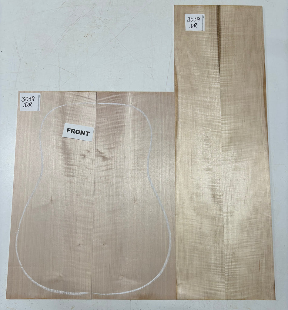 Tapas colgantes para guitarra con diseño de libro de arce duro Flame #24