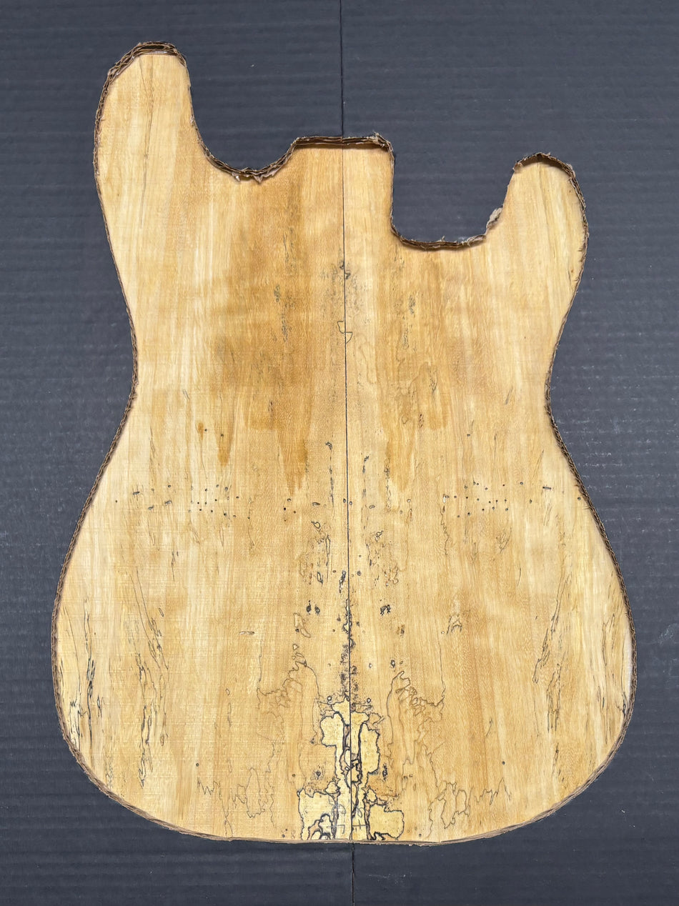 Spalted Tamarind Guitar Drop Top 22" x 7-3/8" x 3/8" #564
