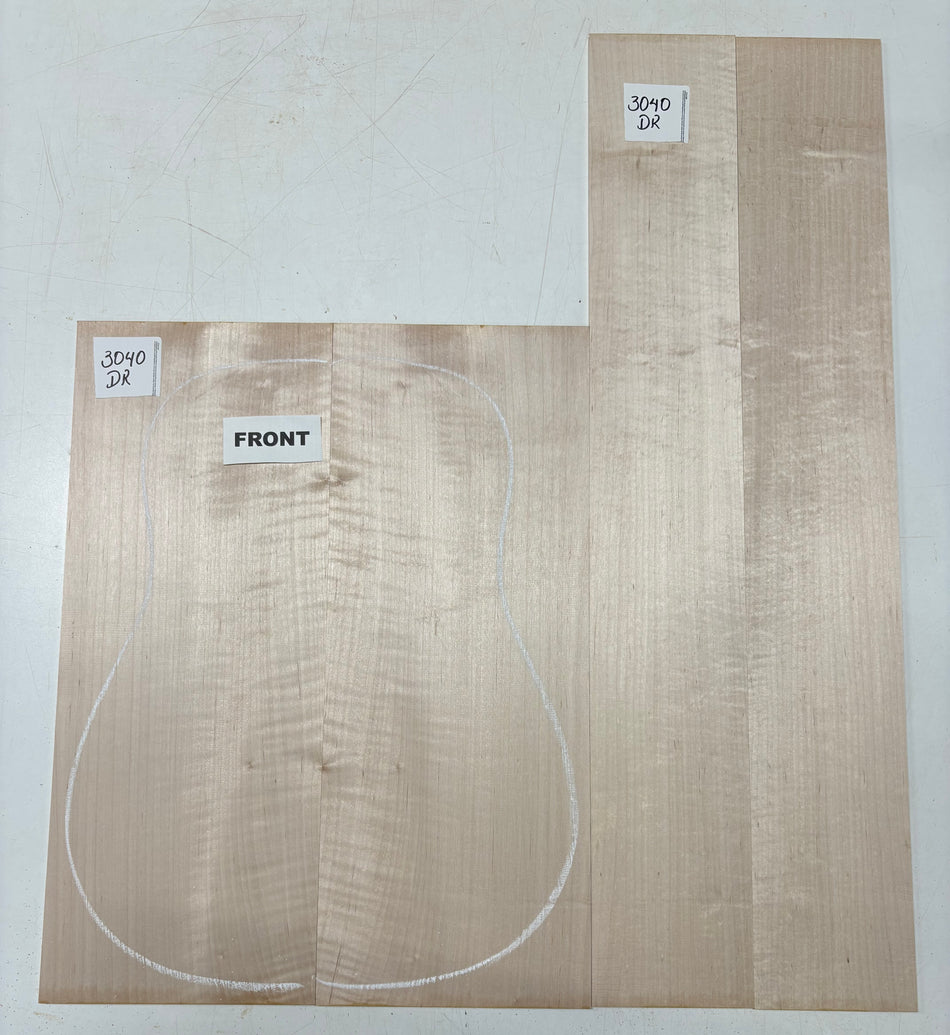 Tapas colgantes para guitarra con diseño de libro de arce duro Flame #24