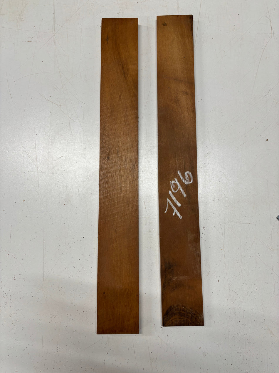 2 Pack, Goncalo Alves Fingerboard Blanks  24"x2-7/8"x1/2" , 24"x2-7/8"x3/4"#7196