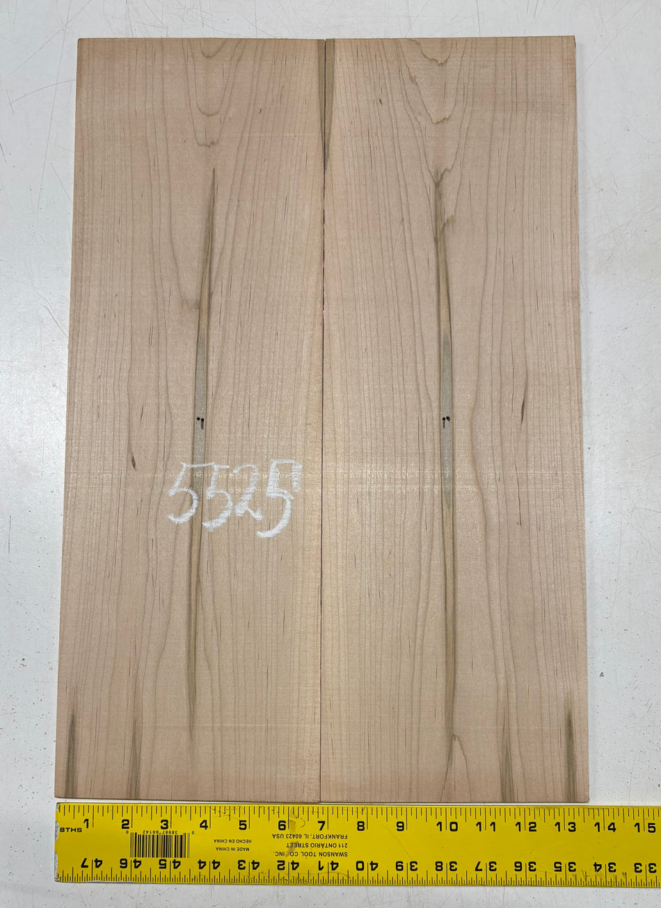 Ambrosia Maple Parlor Guitar Back Set 20-1/2" x 6-3/4" x 3/16" #5525