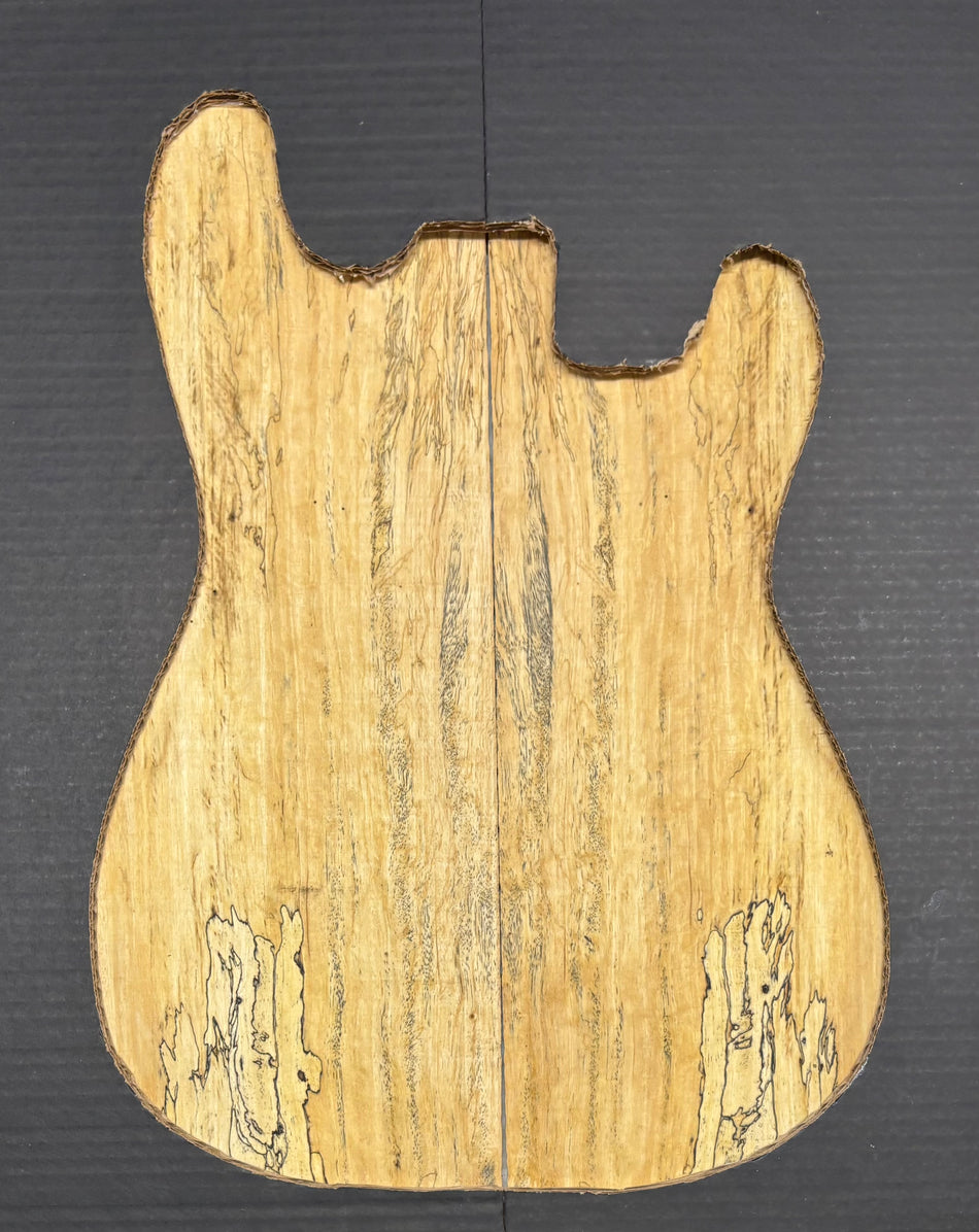Spalted Tamarind Guitar Drop Top 22" x 7-3/8" x 3/8" #569