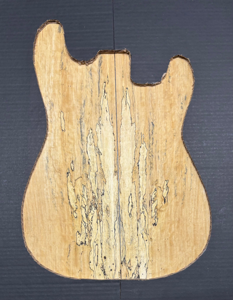Spalted Tamarind Guitar Drop Top 22" x 7-3/8" x 3/8" #570