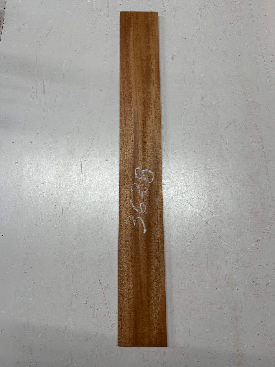 1 Piece, Honduran Mahogany, Thin Stock Lumber  33" x 4" x 1/2"#3628 Exotic Wood Zone 