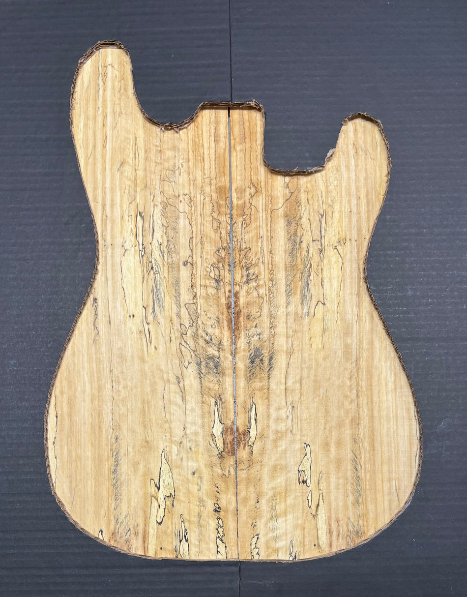 Spalted Tamarind Guitar Drop Top 22" x 7-3/8" x 3/8" #571