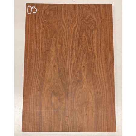 Granadillo Bookmatched Guitar Drop Tops 21" x 7-1/4" x 3/8" #05 - Exotic Wood Zone - Buy online Across USA 