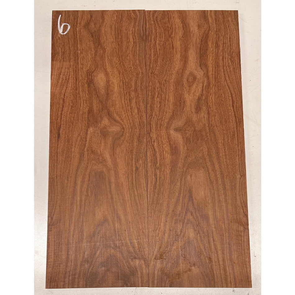 Granadillo Bookmatched Guitar Drop Tops 21" x 7-1/4" x 3/8" #06 - Exotic Wood Zone - Buy online Across USA 