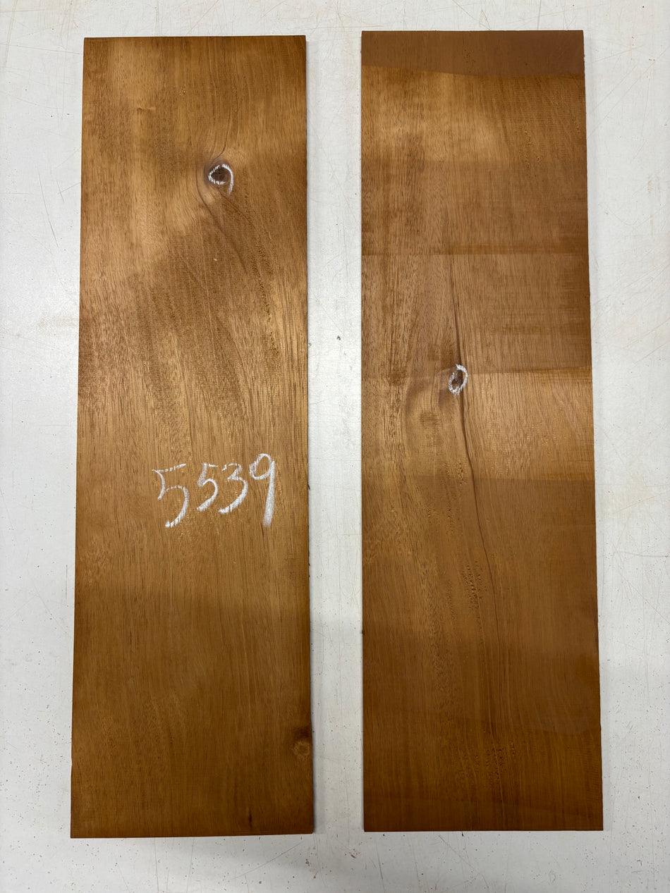 2 Pack, Mahogany Thin Stock Lumber 24" x 7" x 1/4" #5539