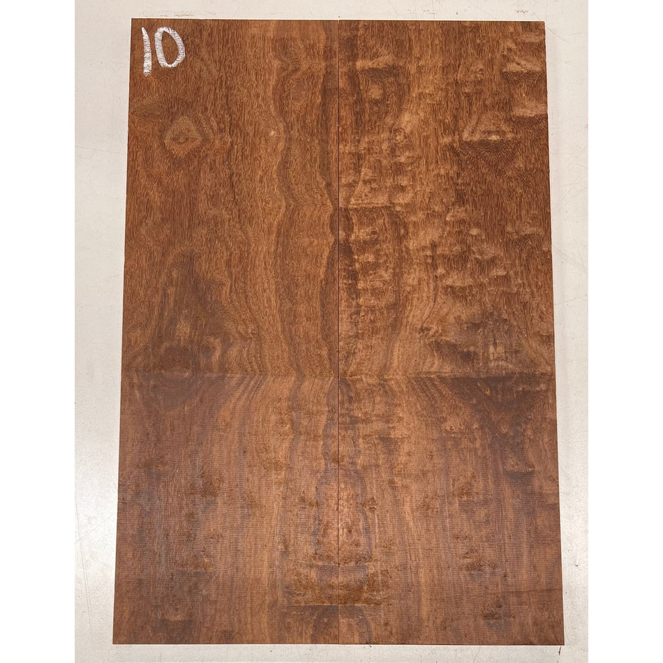 Granadillo Bookmatched Guitar Drop Tops 21" x 7-1/4" x 3/8" #10 - Exotic Wood Zone - Buy online Across USA 