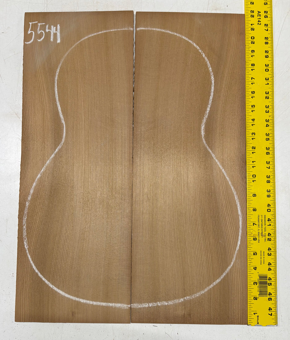 Spanish Cedar Classical Guitar Top 22" x 7-3/4" x 1/8" #5544