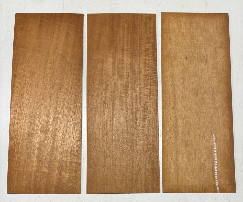 3 Pack, Mahogany Thin Stock Lumber 22" x 8-1/2" x 3/16" #5546