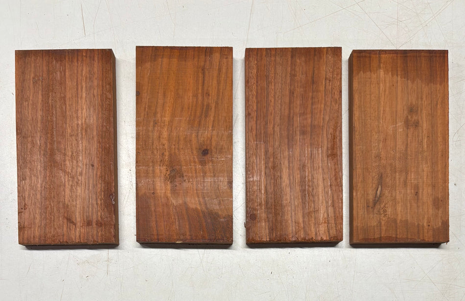 4 Pack, Padauk Thin Stock Lumber 8"x4"x3/4"#4900