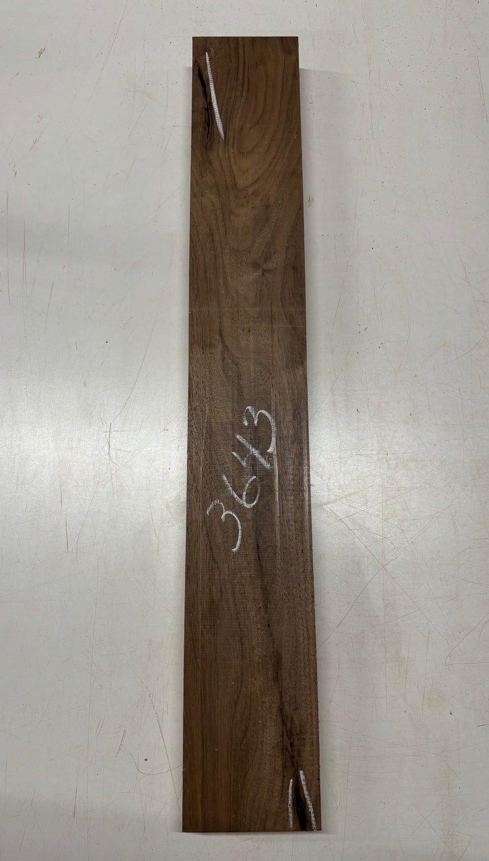 1 Piece, Black Walnut, Lumber Board Blank 34-1/2" x 5-1/8" x 1-7/8"#3643