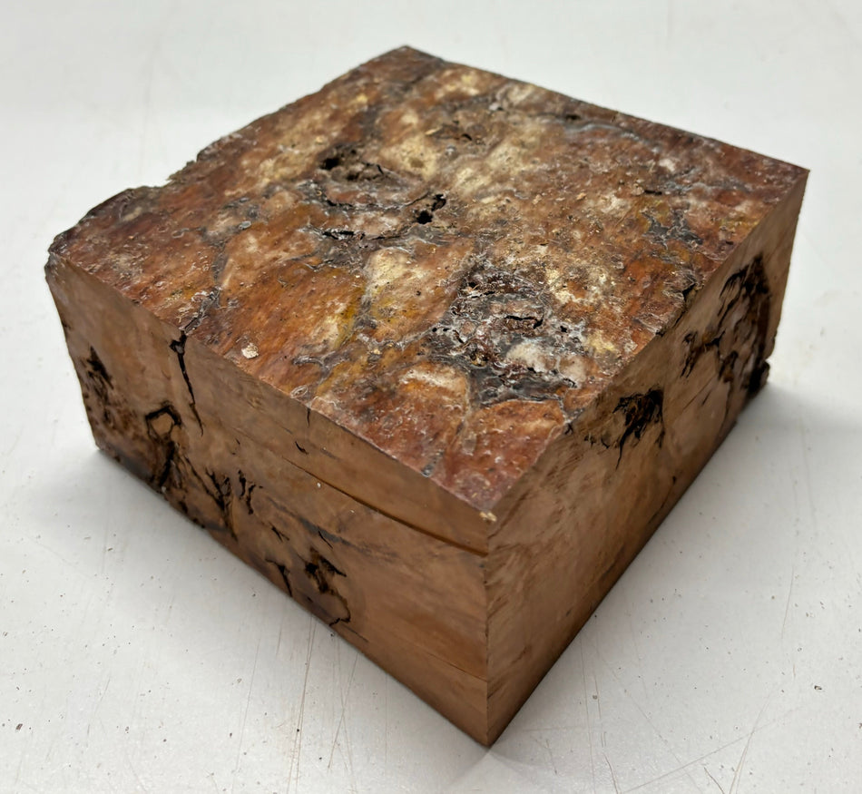 Australian Red Gum Bowl Blank 6" x 6" x 3" #11 Exotic Wood Zone 