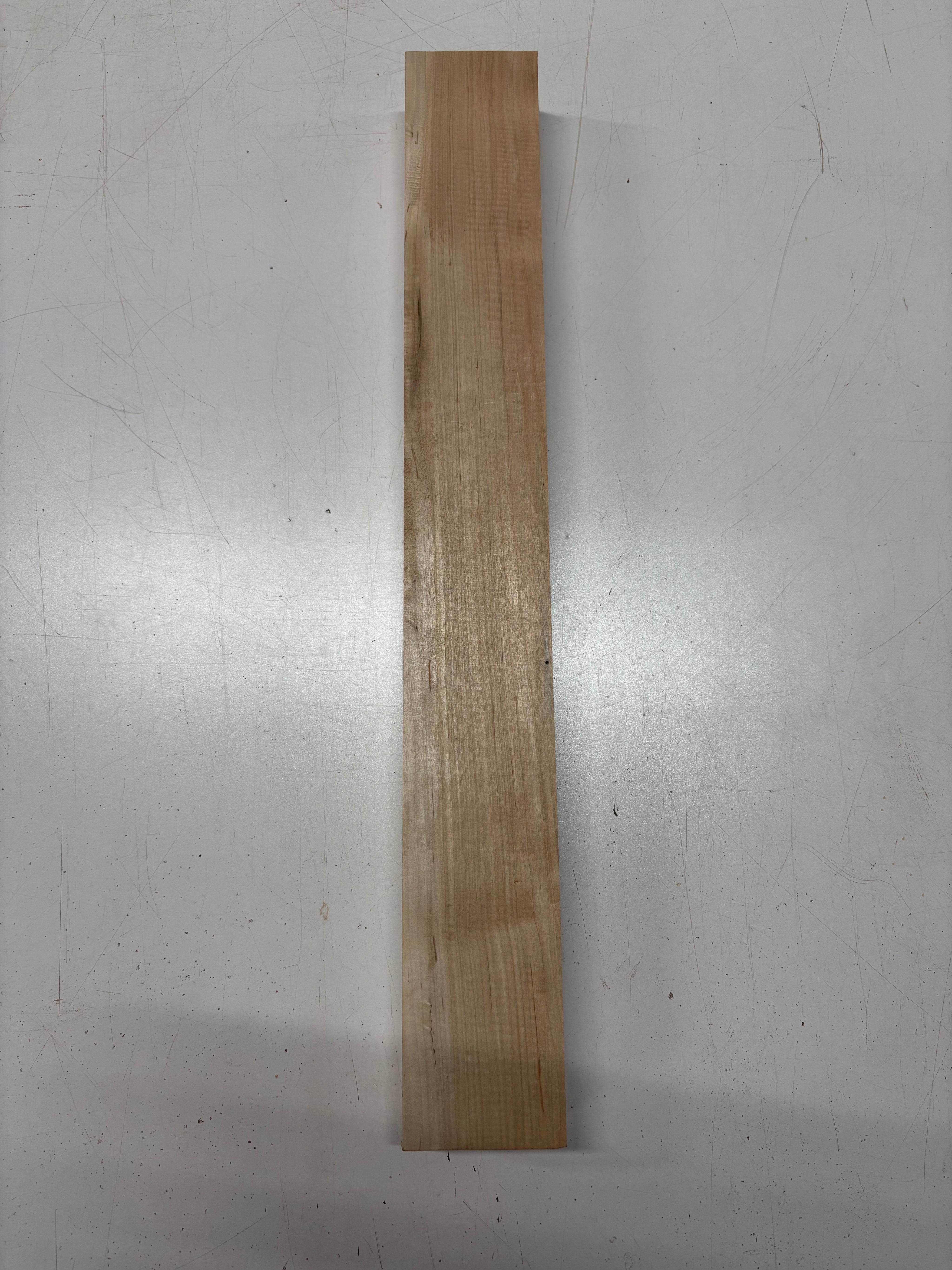 1 Piece, Ambrosia Maple Guitar Neck Blank 23-1/2"x3"x1-7/8"#7230 - Exotic Wood Zone