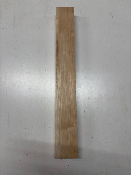 1 Piece, Ambrosia Maple Guitar Neck Blank 23-1/2"x3"x1-7/8"#7230 - Exotic Wood Zone