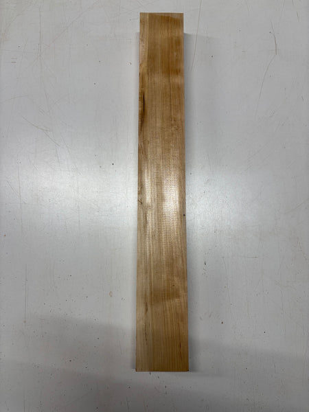 1 Piece, Ambrosia Maple Guitar Neck Blank 23-1/2"x3"x1-7/8"#7230 - Exotic Wood Zone