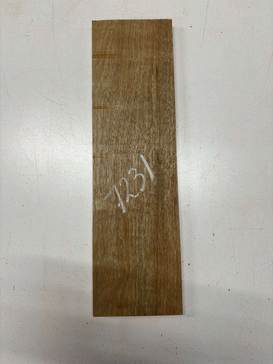 1 Piece, White Limba Thin Stock Lumber  21"x6"x5/8"#7231