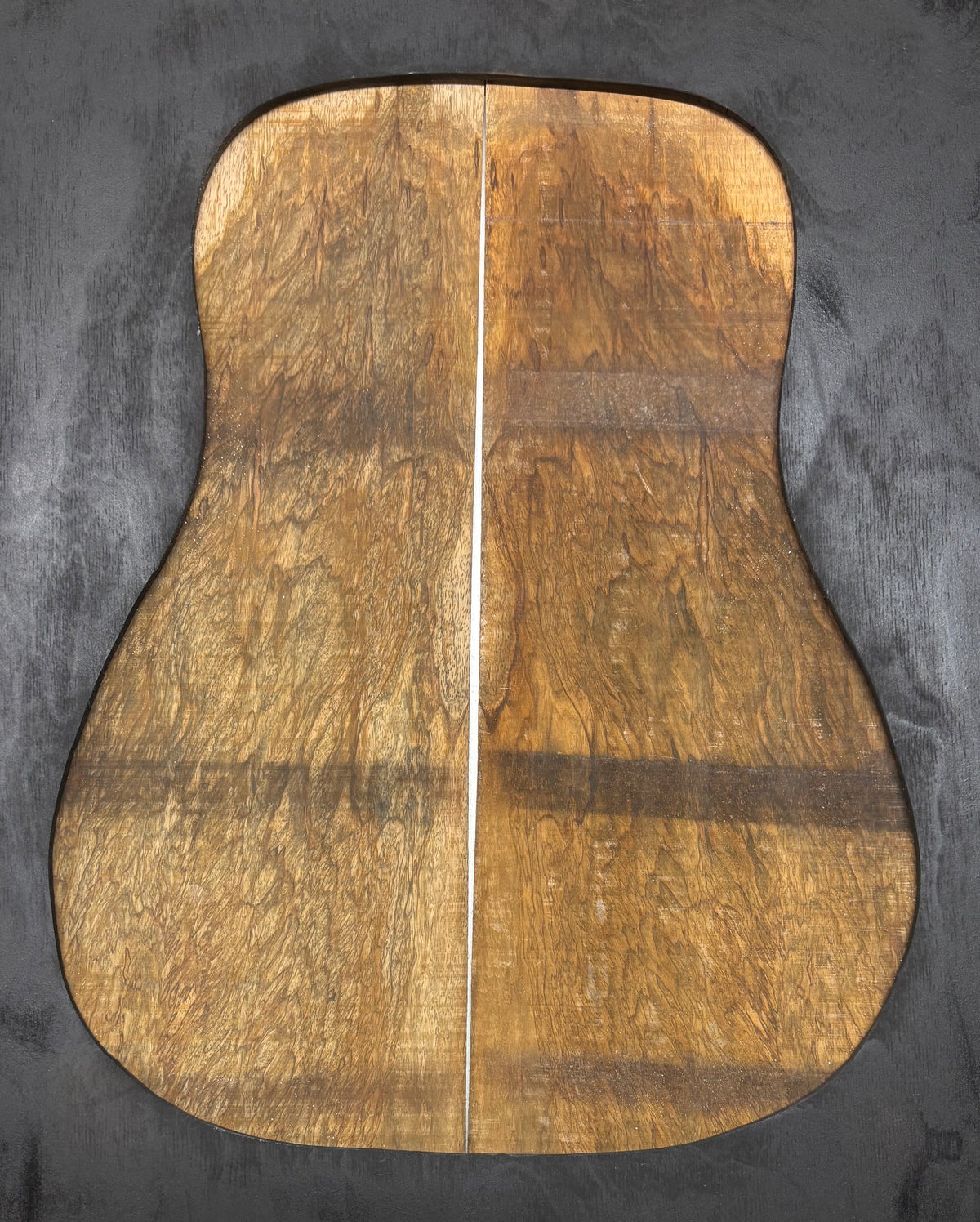 Figured Flame Mango Dreadnought Guitar Back and Side Set #133 - Exotic Wood Zone