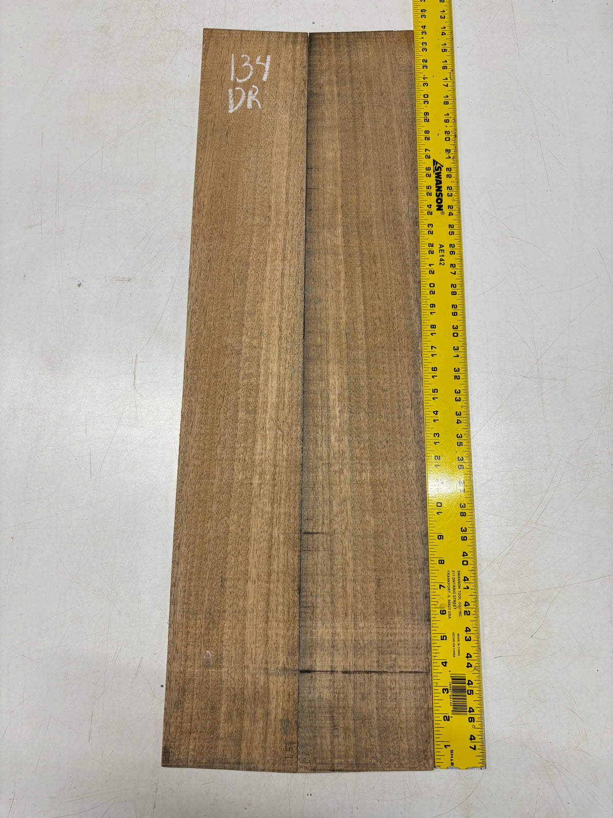 Figured Flame Mango Dreadnought Guitar Back and Side Set #134 - Exotic Wood Zone