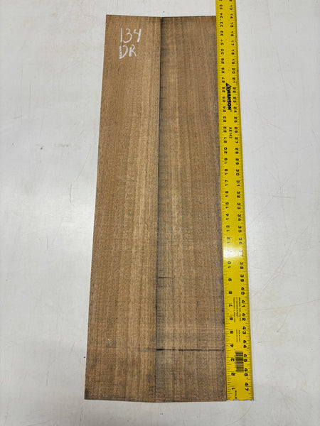 Figured Flame Mango Dreadnought Guitar Back and Side Set #134 - Exotic Wood Zone