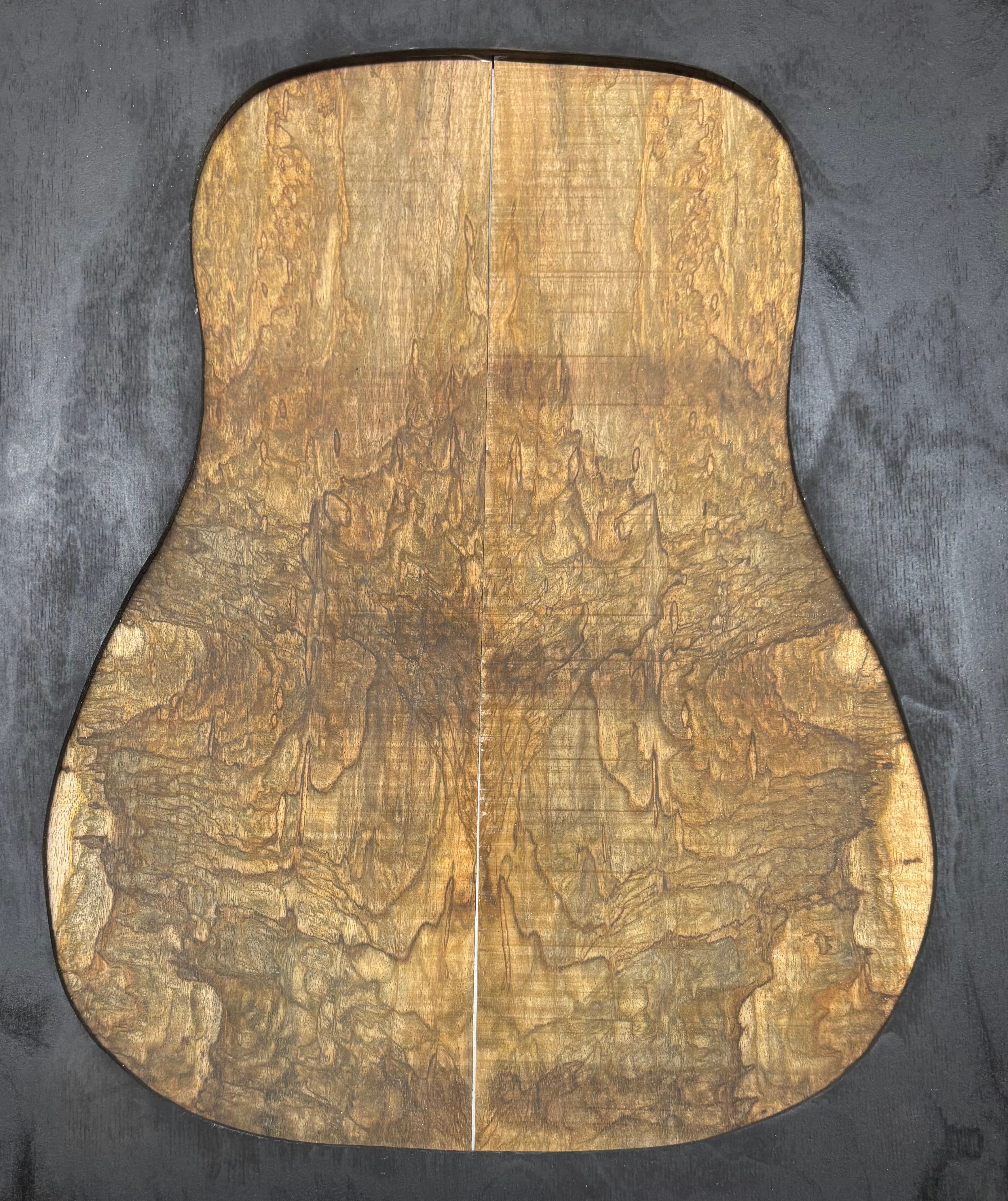 Figured Flame Mango Dreadnought Guitar Back and Side Set #137 - Exotic Wood Zone