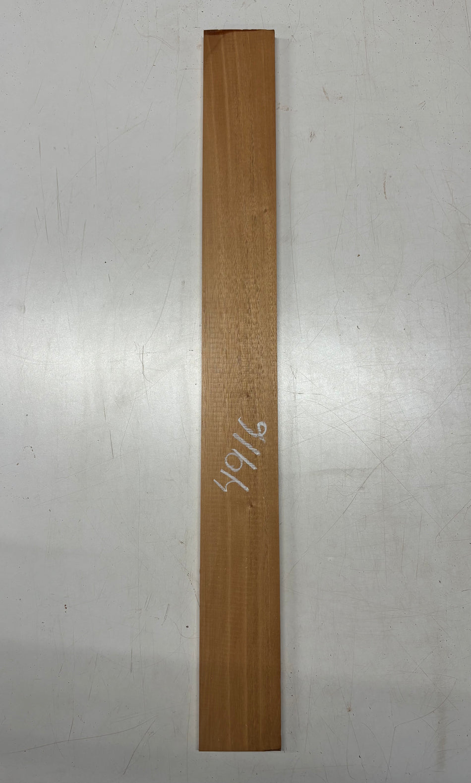 1 Piece, Honduran Mahogany thin stock lumber. 36" x 3-3/4" x 5/8"#4916