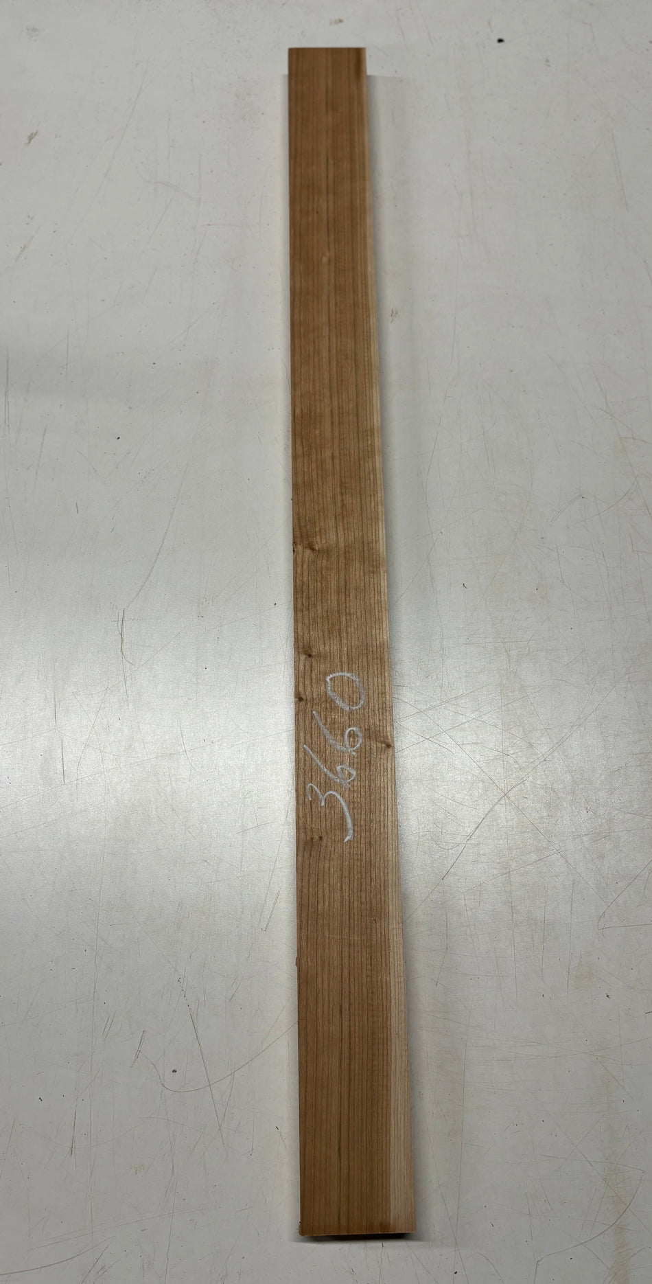 1 Piece, Cherry Guitar Neck Blank 40" x 3" x 1-1/8"#3660 Exotic Wood Zone 